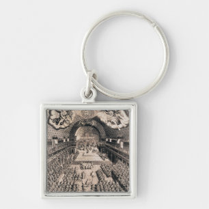 The Estates General at the Theatre Bourbon Key Ring