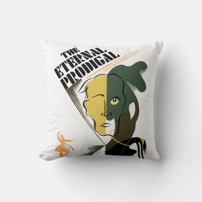 The Eternal Prodigal Cushion (Front)