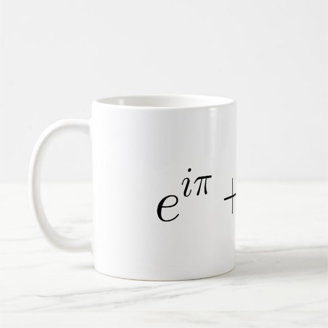 The Euler formula Coffee Mug (Left)