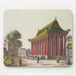 The 'European Palace' at Yuen-Ming-Yuan, illustrat Mouse Pad