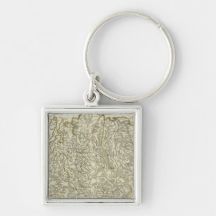 The European part of the Russian Empire Key Ring