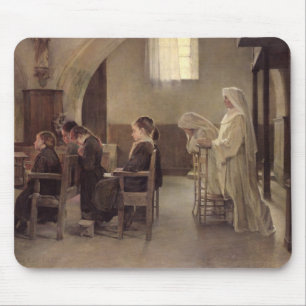 The Eve of the First Communion, before 1890 Mouse Pad