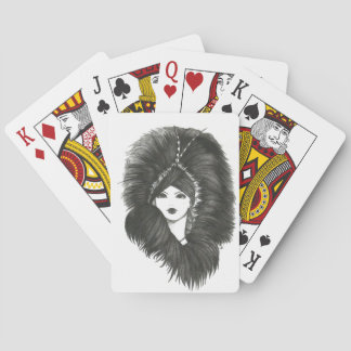The Evening Lady Playing Cards