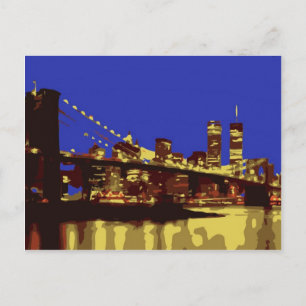 The Evening Lights Postcard