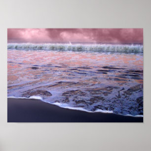 The Evening Shore Poster