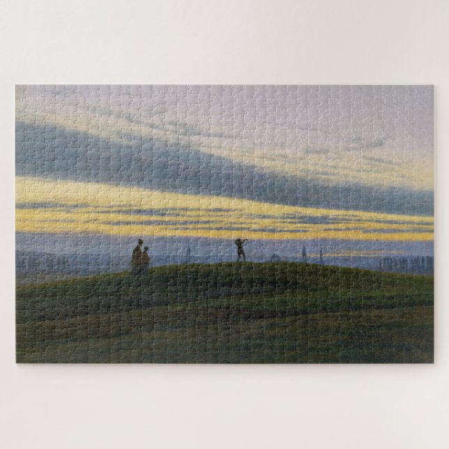 The Evening Star: A Romantic Landscape  Jigsaw Puzzle (Horizontal)