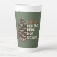  The Evergreen Promise - Pine cone design