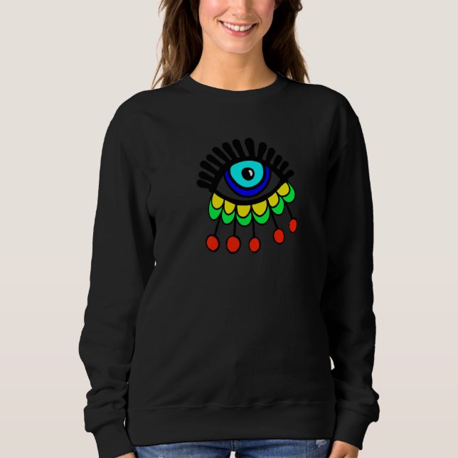 The Evil Eye Curse Protection Sweatshirt (Front)