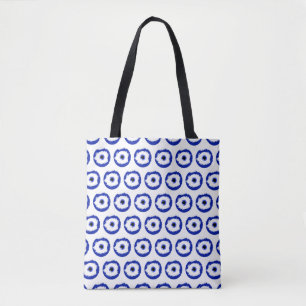 The Evil Eye Pattern Tote Bag