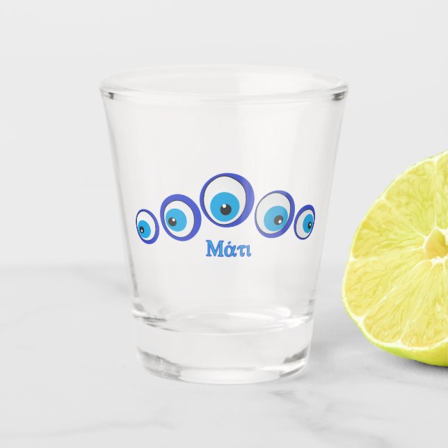The Evil Eye Shot Glass (Front)