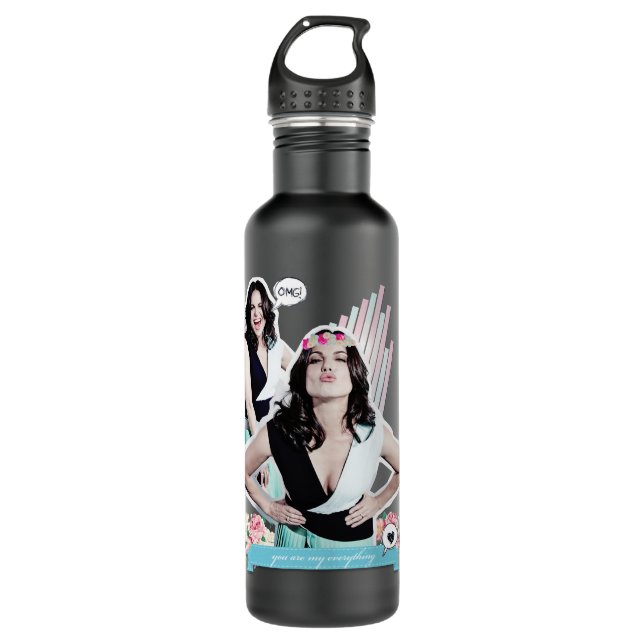 The Evil Queen Once Upon a time regina mills Queen 710 Ml Water Bottle (Front)