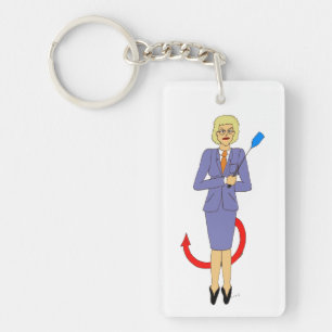 The Evil Teacher  Key Ring