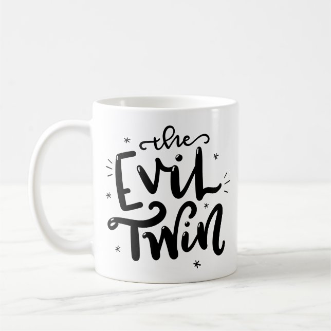 The Evil Twin, Coffee Mug (Left)