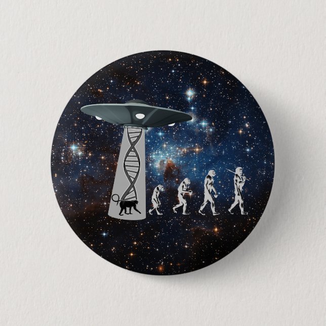The Evolution Conspiracy 6 Cm Round Badge (Front)