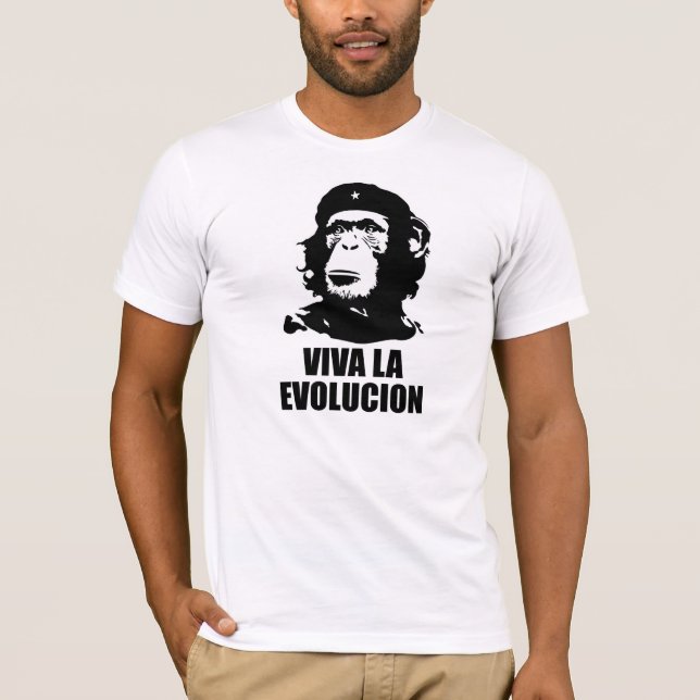 The Evolution lives! T-Shirt (Front)