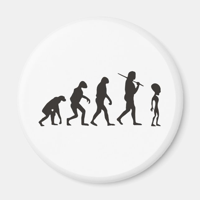 The Evolution Of Alien Magnet (Front)