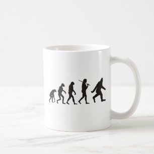 The Evolution Of Bigfoot Coffee Mug