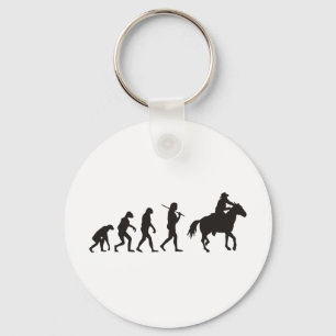 The Evolution Of Cowboy Key Ring