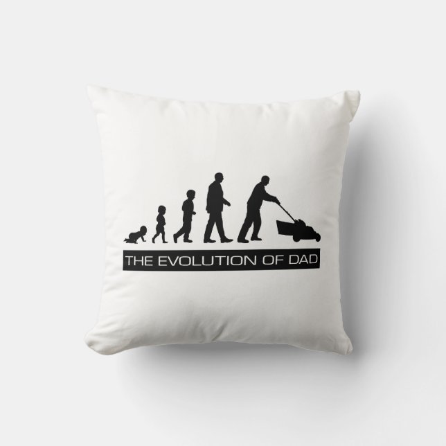 The Evolution of Dad Cushion (Front)