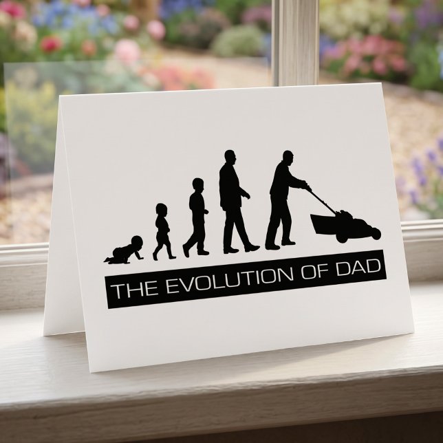 The Evolution of Dad Holiday Card (Creator Uploaded)
