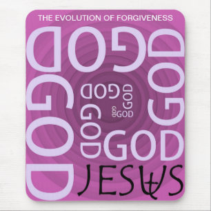 THE EVOLUTION OF FORGIVENESS MOUSE PAD