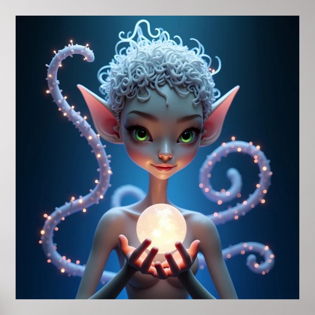 The Evolution of Intelligence AI Poster (Front)