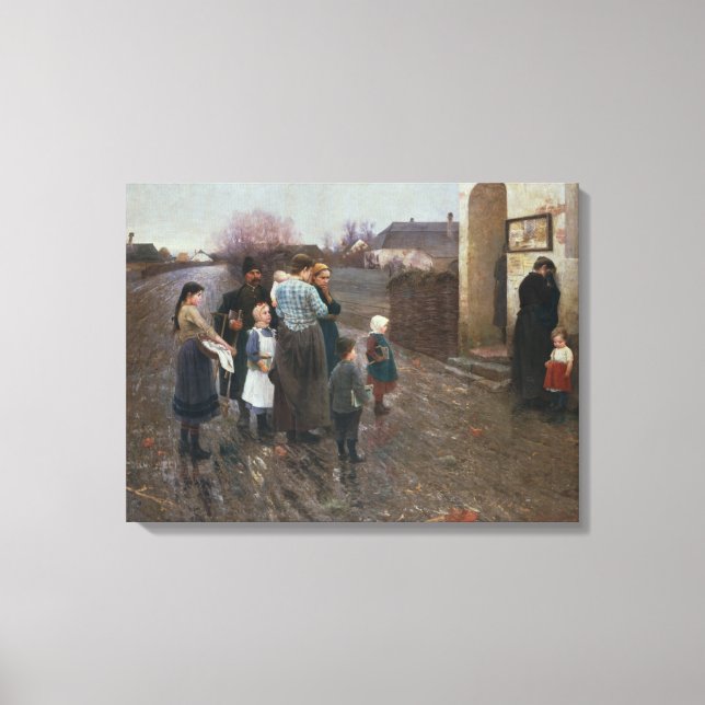 The Examination Canvas Print (Front)