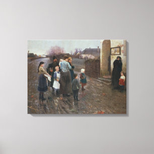 The Examination Canvas Print