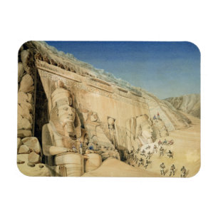 The Excavation of the Great Temple of Ramesses II, Magnet
