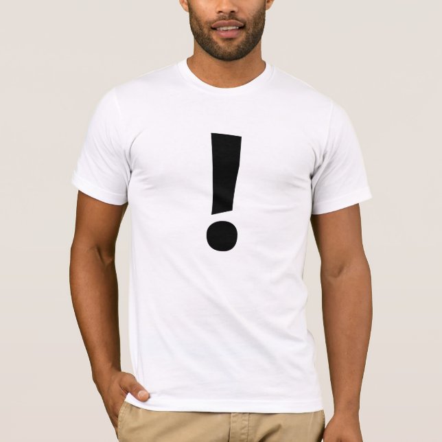 The Exclamation Point! T-Shirt (Front)
