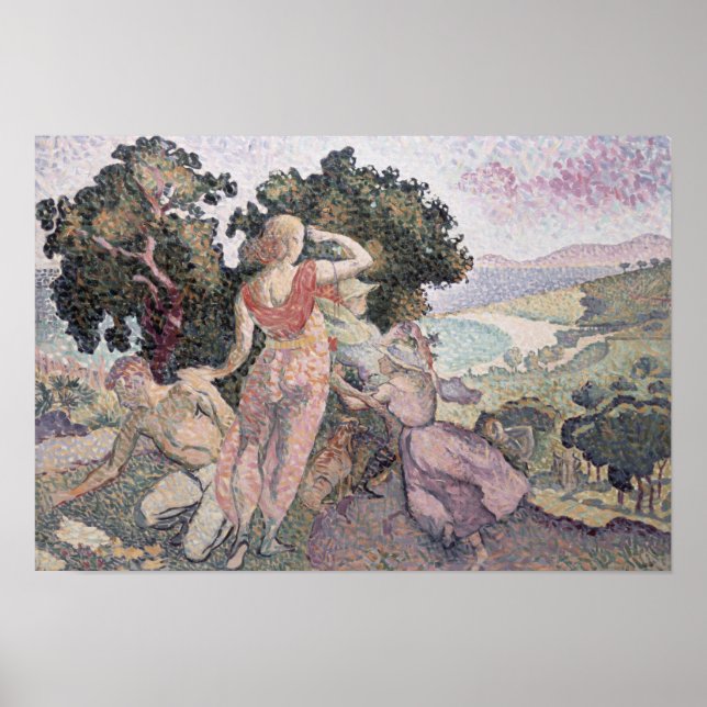 The Excursionists, 1894 Poster (Front)