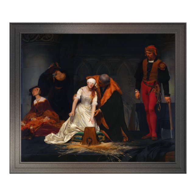 The Execution of Lady Jane Grey by Paul Delaroche Photo Print (Front)