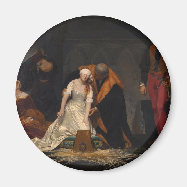 The Execution of Lady Jane Grey Magnet (Front)