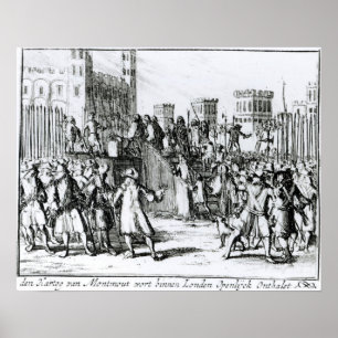 The Execution of the Duke of Monmouth Poster