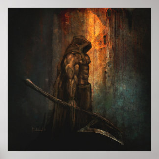 The executioner - Fantasy art print