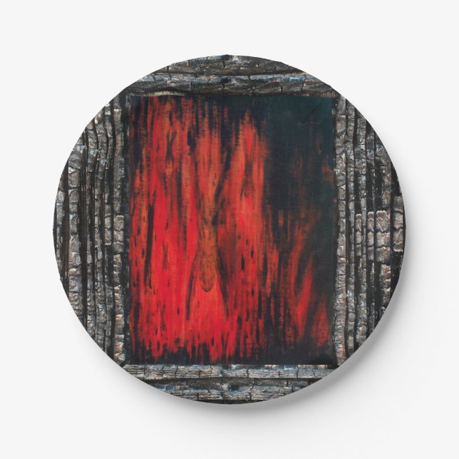 The Executioner Paper Plate (Front)