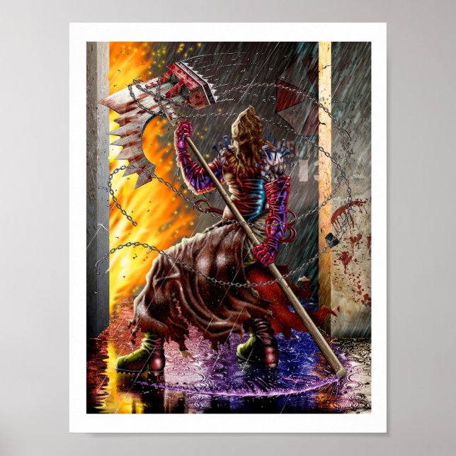“The Executioner” – poster by Tracy Lesch (Front)