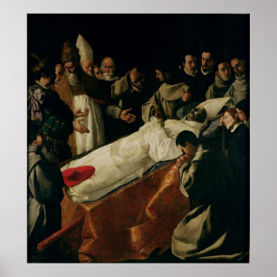 The Exhibition of the Body of St. Bonaventure Poster