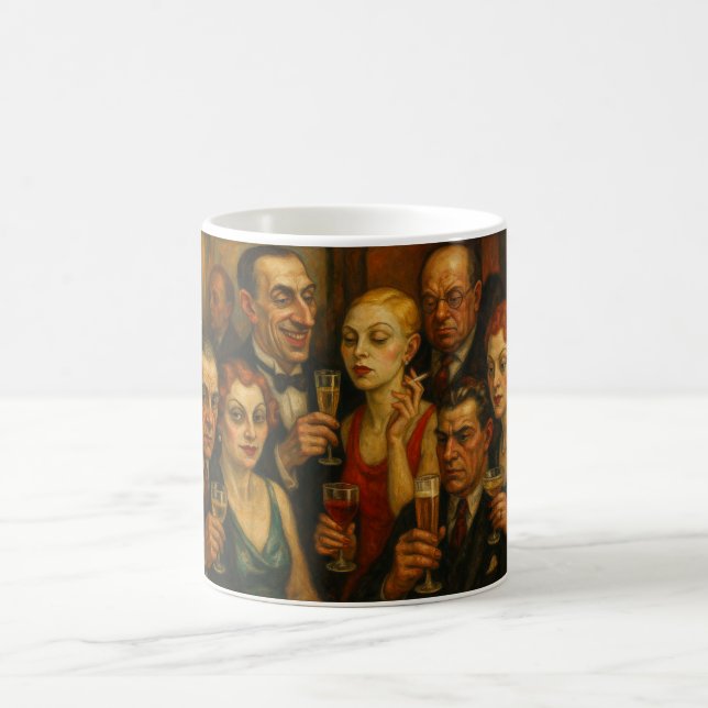 The Expressionist Party Coffee Mug (Center)
