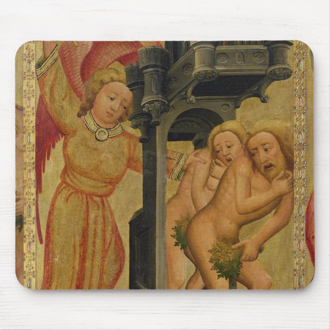 The Expulsion from the Garden of Paradise Mouse Pad (Front)
