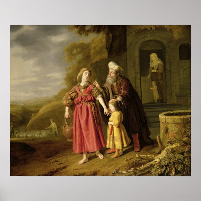 The Expulsion of Hagar and Ishmael, c.1644 Poster (Front)
