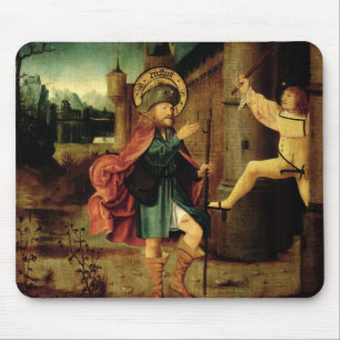 The Expulsion of Saint Roch from Rome Mouse Pad