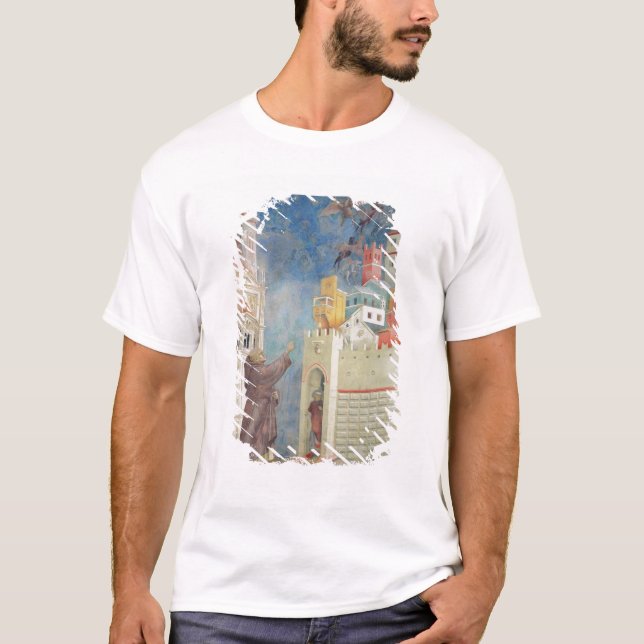 The Expulsion of the Devils from Arezzo, 1297-99 T-Shirt (Front)
