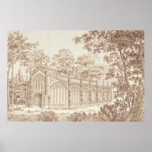 The Exterior of Prince of Wales's Conservatory Poster