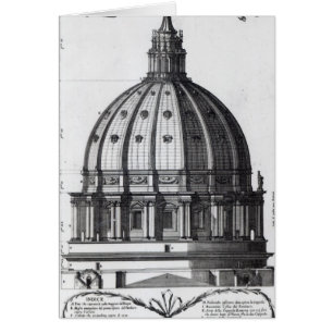 The exterior of the dome of St. Peter's, Rome