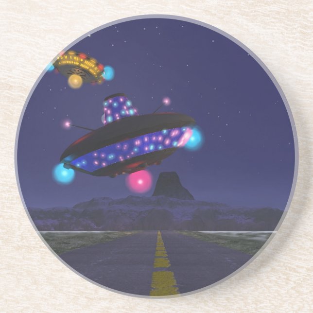 The Extraterestrial Highway Coaster (Front)