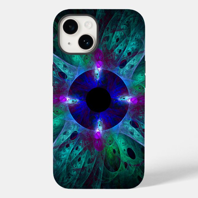 The Eye Abstract Art Case-Mate iPhone Case (Back)