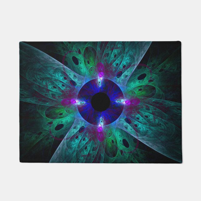 The Eye Abstract Art Doormat (Front)