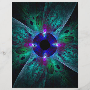 The Eye Abstract Art Letterhead
