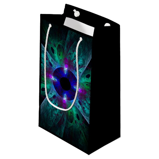 The Eye Abstract Art Small Gift Bag (Front Angled)